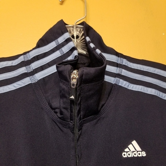 Adidas | Women's Navy Clima365 Full Zip Jacket (Size Small) - Picture 4 of 10